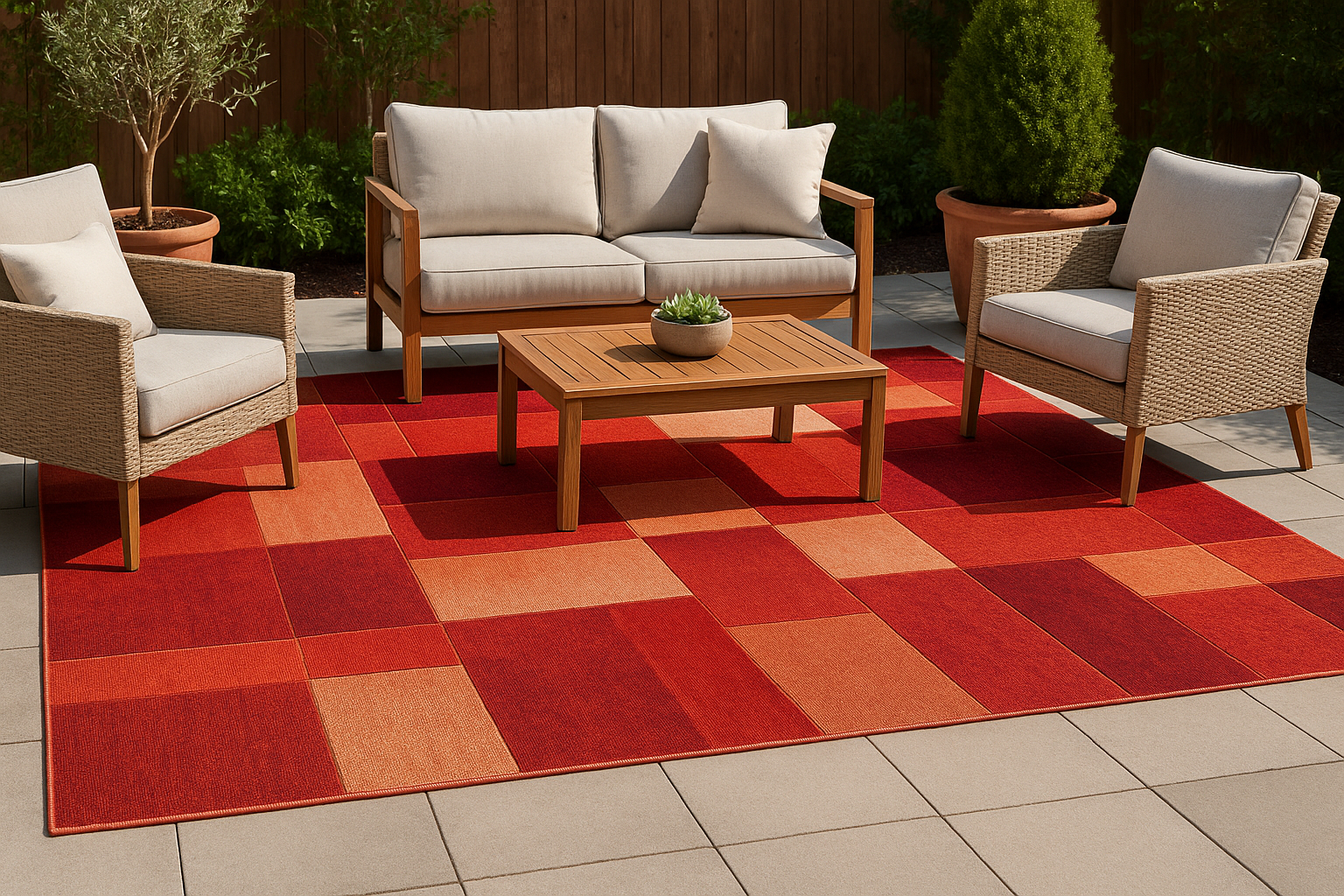 How to Choose the Perfect Modern Outdoor Patio Rug